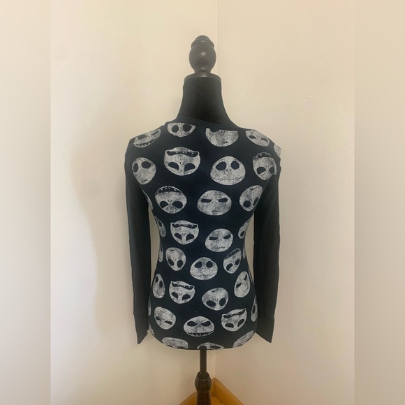 Nightmare Before Christmas Long Sleeve Tee - Black - Picture 3 of 7